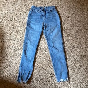I have SO high rise mom jeans for sale!